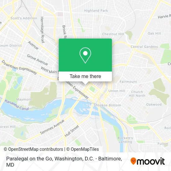 Paralegal on the Go map