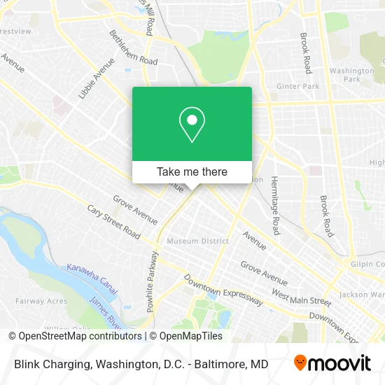 Mapa de Blink Charging
