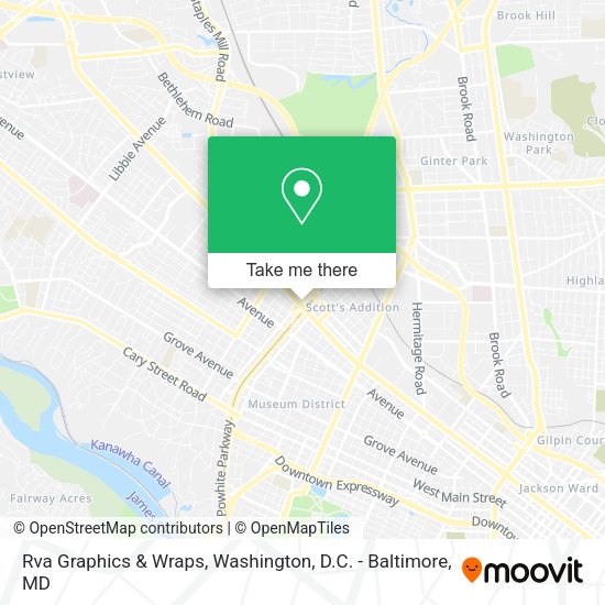 Rva Graphics & Wraps map