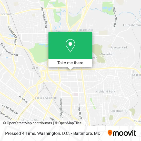 Mapa de Pressed 4 Time