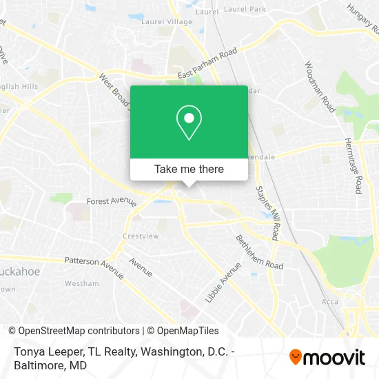 Tonya Leeper, TL Realty map