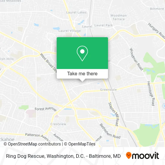 Ring Dog Rescue map