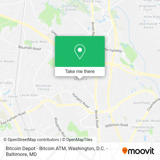 Bitcoin Depot - Bitcoin ATM map