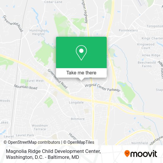 Magnolia Ridge Child Development Center map