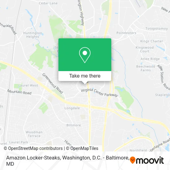 Amazon Locker-Steaks map