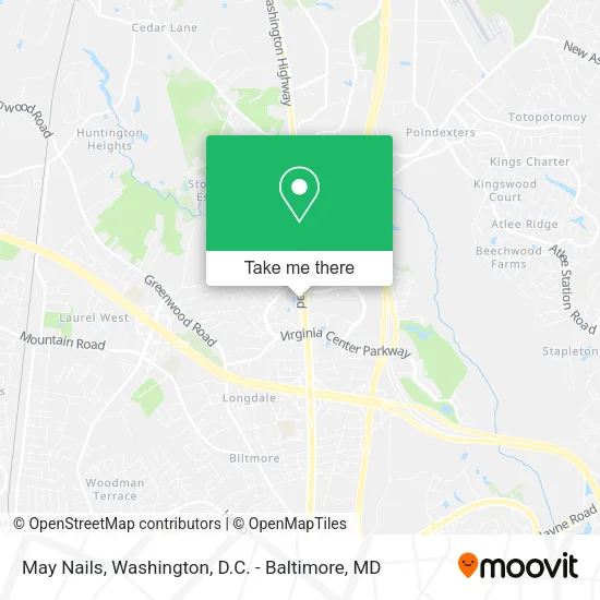 May Nails map