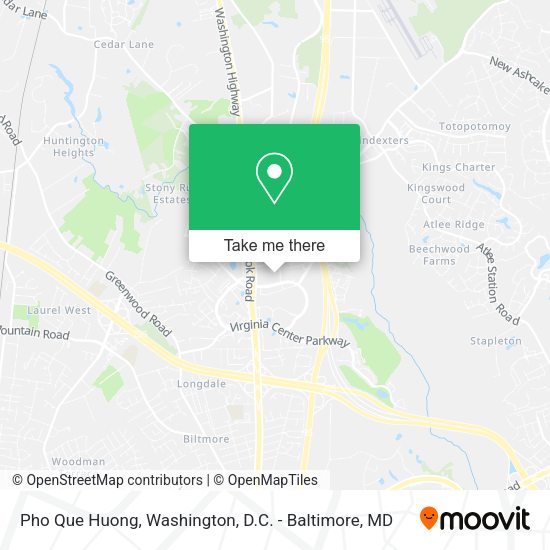 Pho Que Huong map