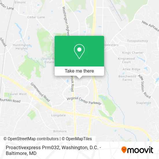 Proactivexpress Prm032 map