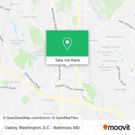 Oakley map