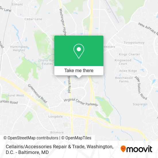 Cellairis / Accessories Repair & Trade map