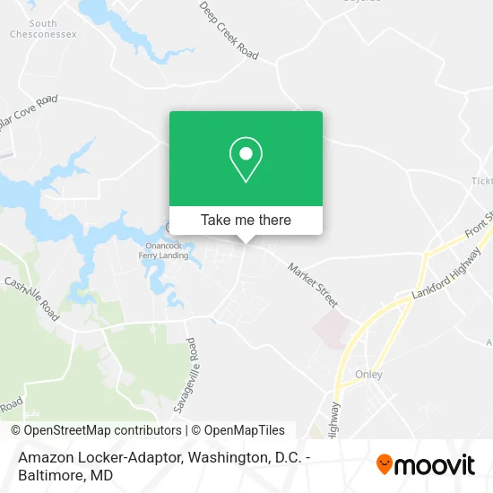 Amazon Locker-Adaptor map