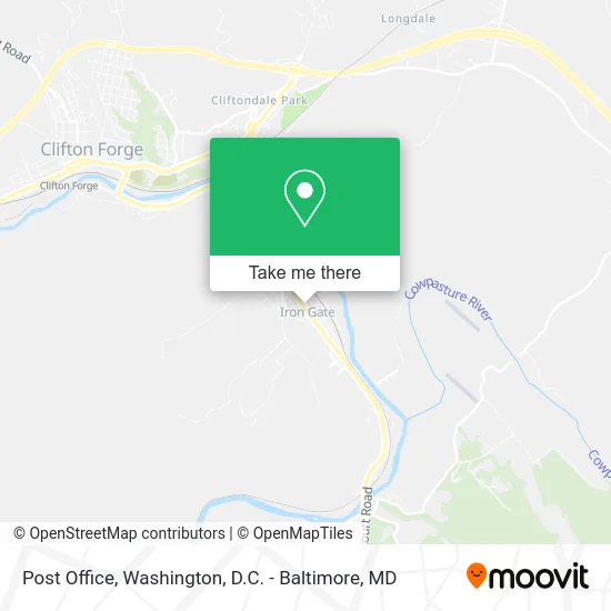 Post Office map