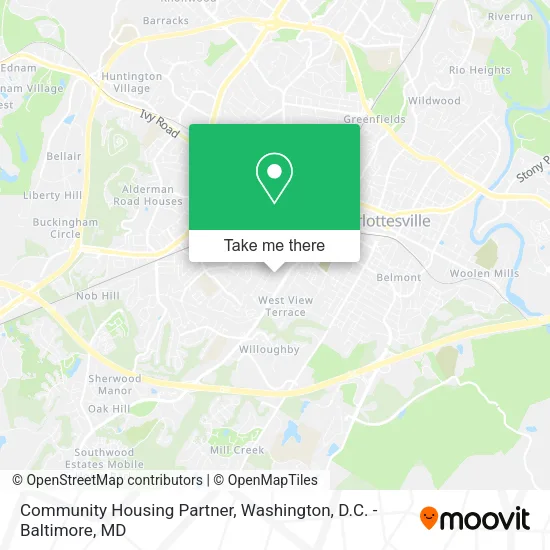 Mapa de Community Housing Partner