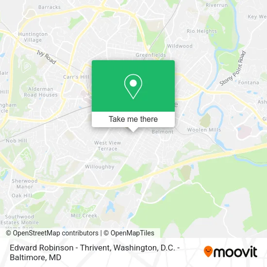 Mapa de Edward Robinson - Thrivent