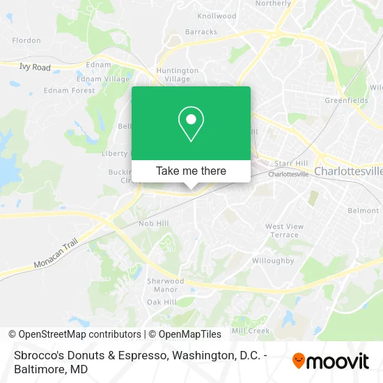 Mapa de Sbrocco's Donuts & Espresso