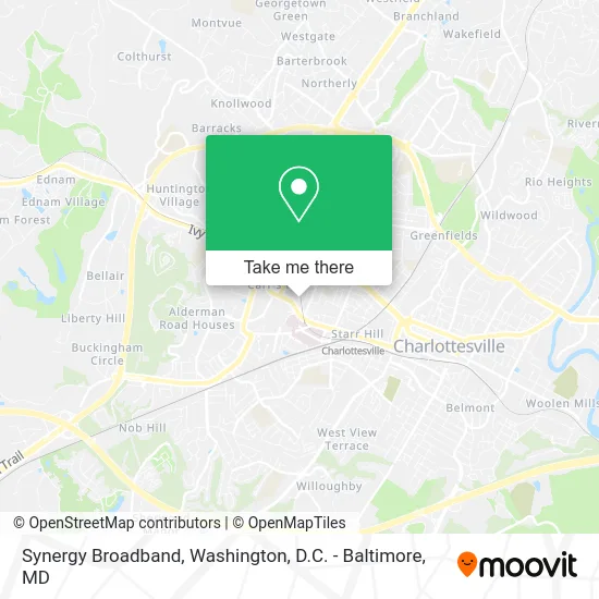 Synergy Broadband map