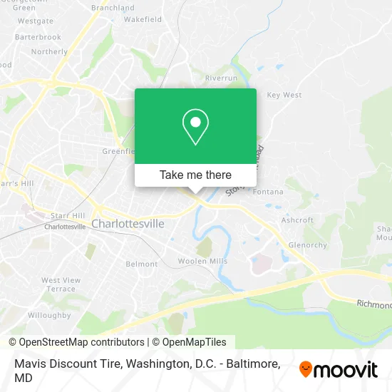 Mavis Discount Tire map