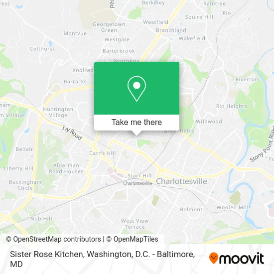 Sister Rose Kitchen map