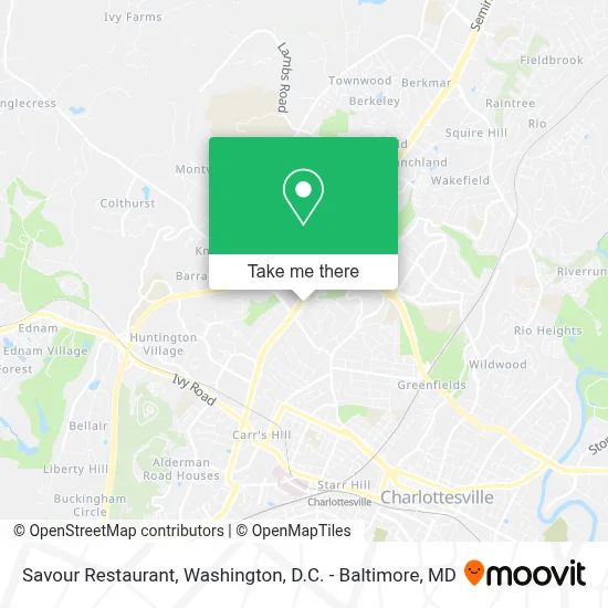 Savour Restaurant map