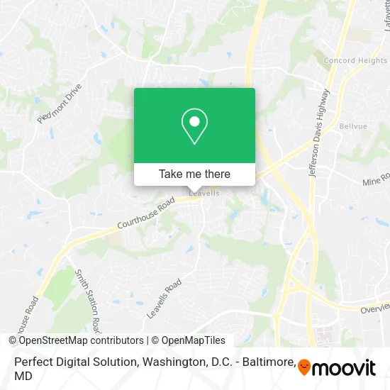 Mapa de Perfect Digital Solution