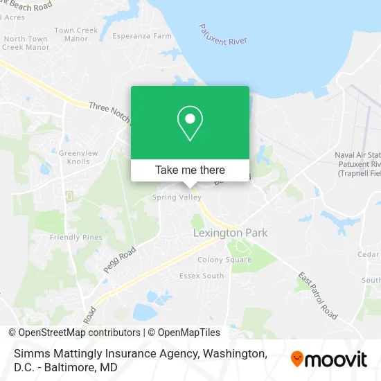 Mapa de Simms Mattingly Insurance Agency
