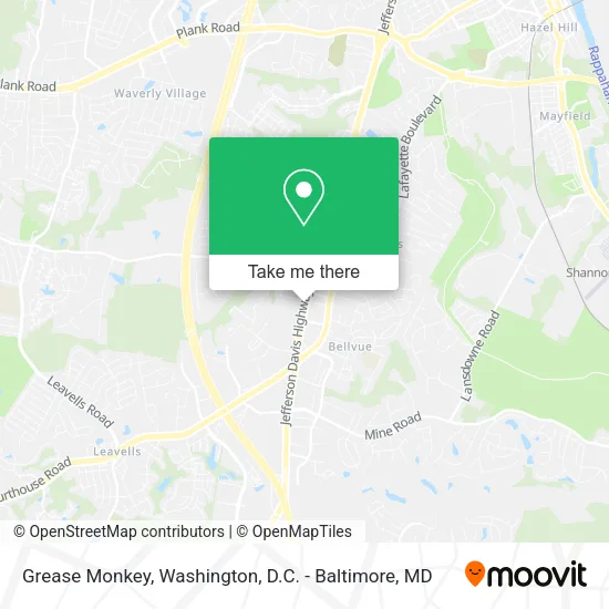 Mapa de Grease Monkey