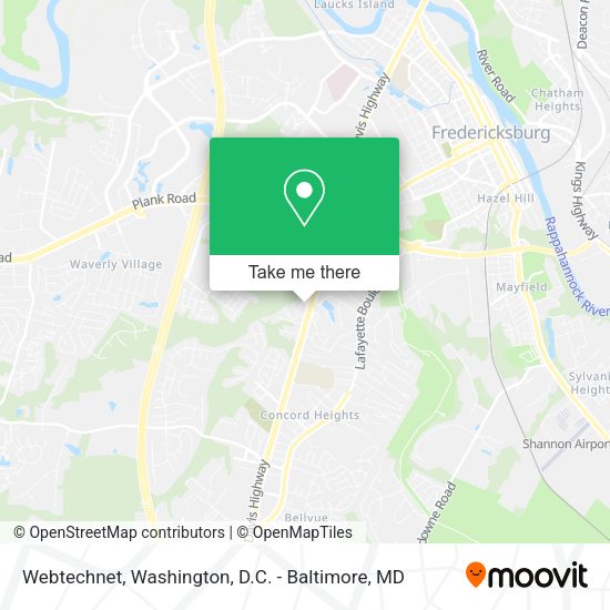 Webtechnet map