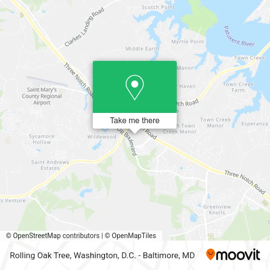 Mapa de Rolling Oak Tree