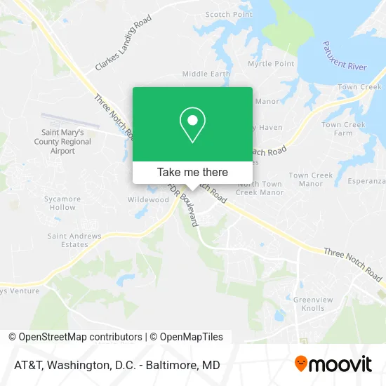 AT&T map