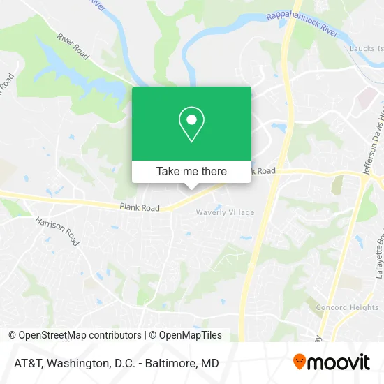 AT&T map