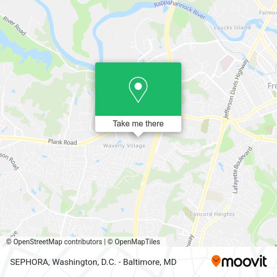 SEPHORA map