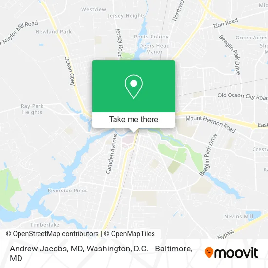 Mapa de Andrew Jacobs, MD