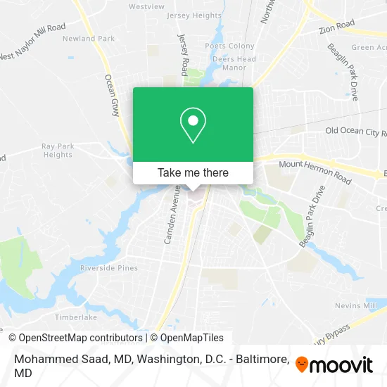 Mapa de Mohammed Saad, MD