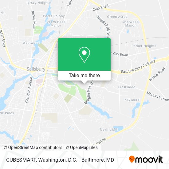 CUBESMART map