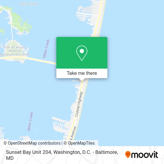 Sunset Bay Unit 204 map