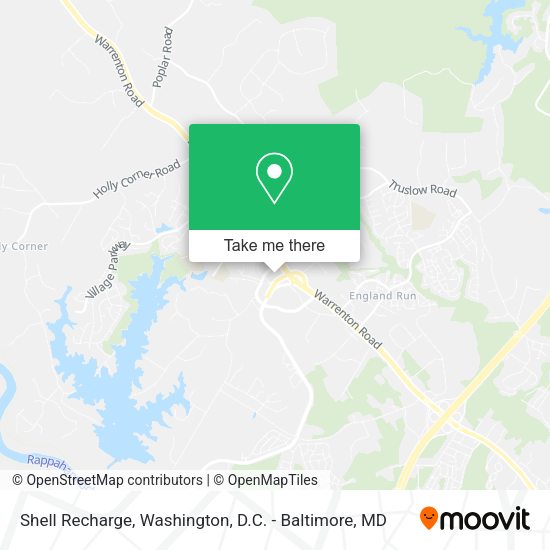 Shell Recharge map