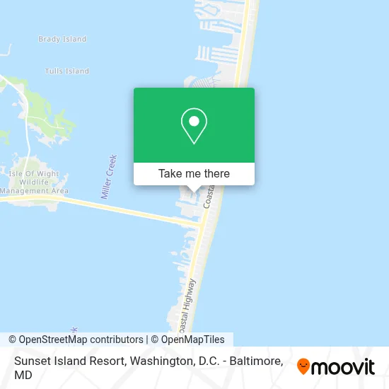 Sunset Island Resort map