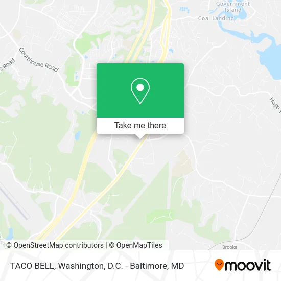 TACO BELL map