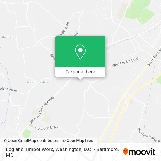 Log and Timber Worx map