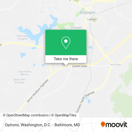 Options map
