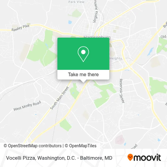 Vocelli Pizza map