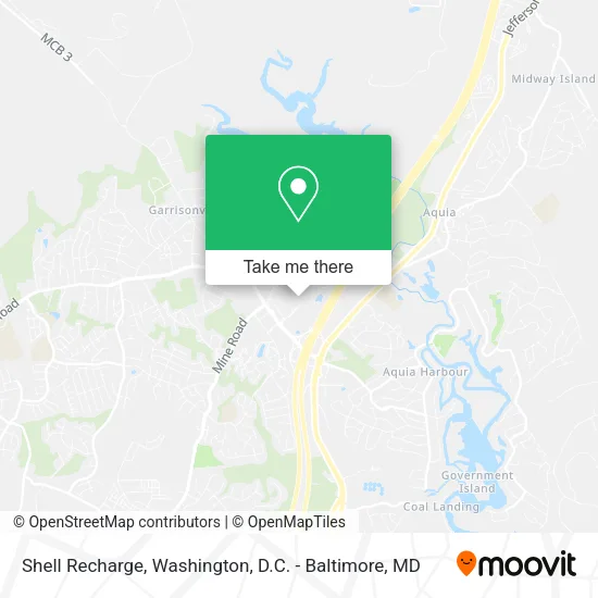 Shell Recharge map