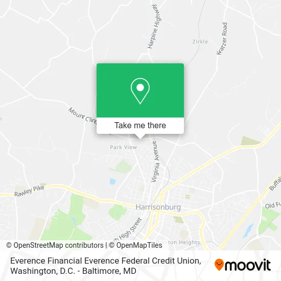 Everence Financial Everence Federal Credit Union map
