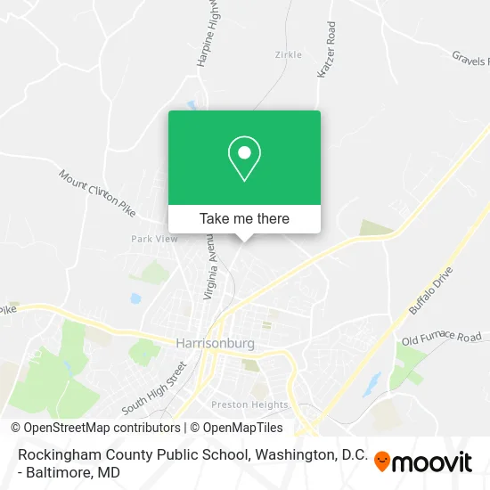 Mapa de Rockingham County Public School