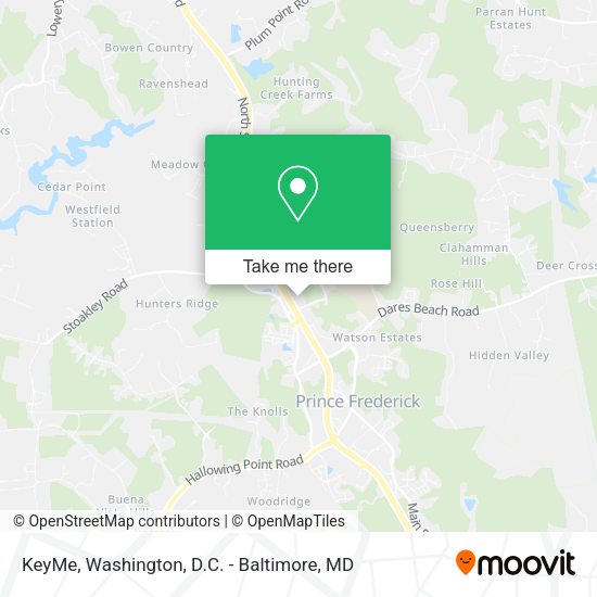 KeyMe map