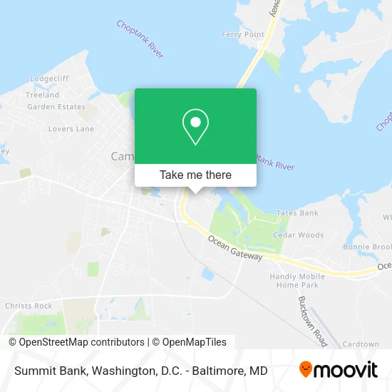 Summit Bank map