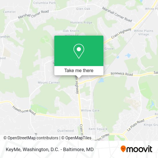KeyMe map