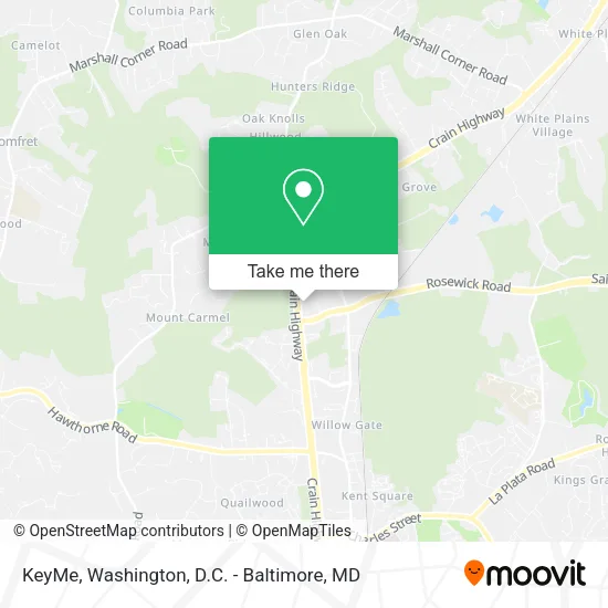 KeyMe map