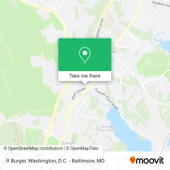 R Burger map