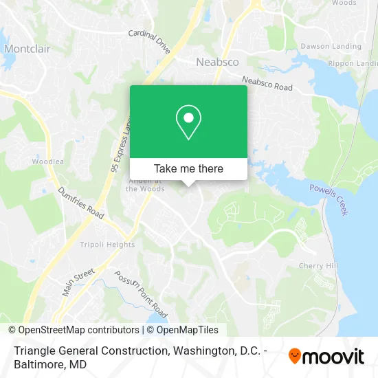 Triangle General Construction map